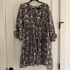 Daughters of India Kyra Mini Dress in Pepper